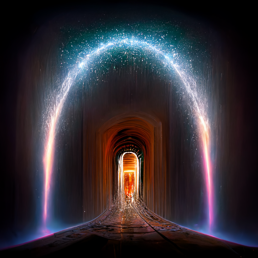 a portal into hyperspace