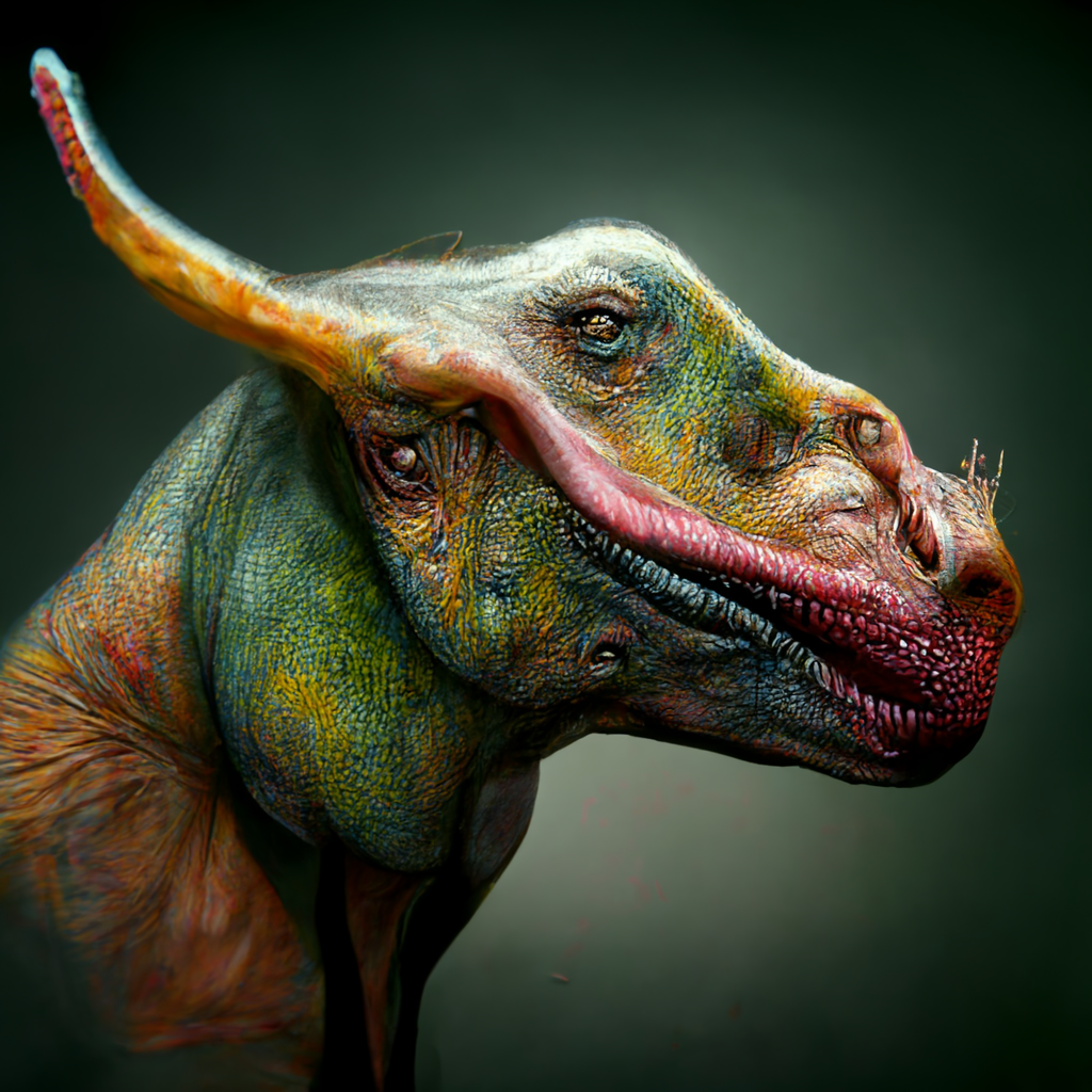 dinosaurus, hyperrealistic