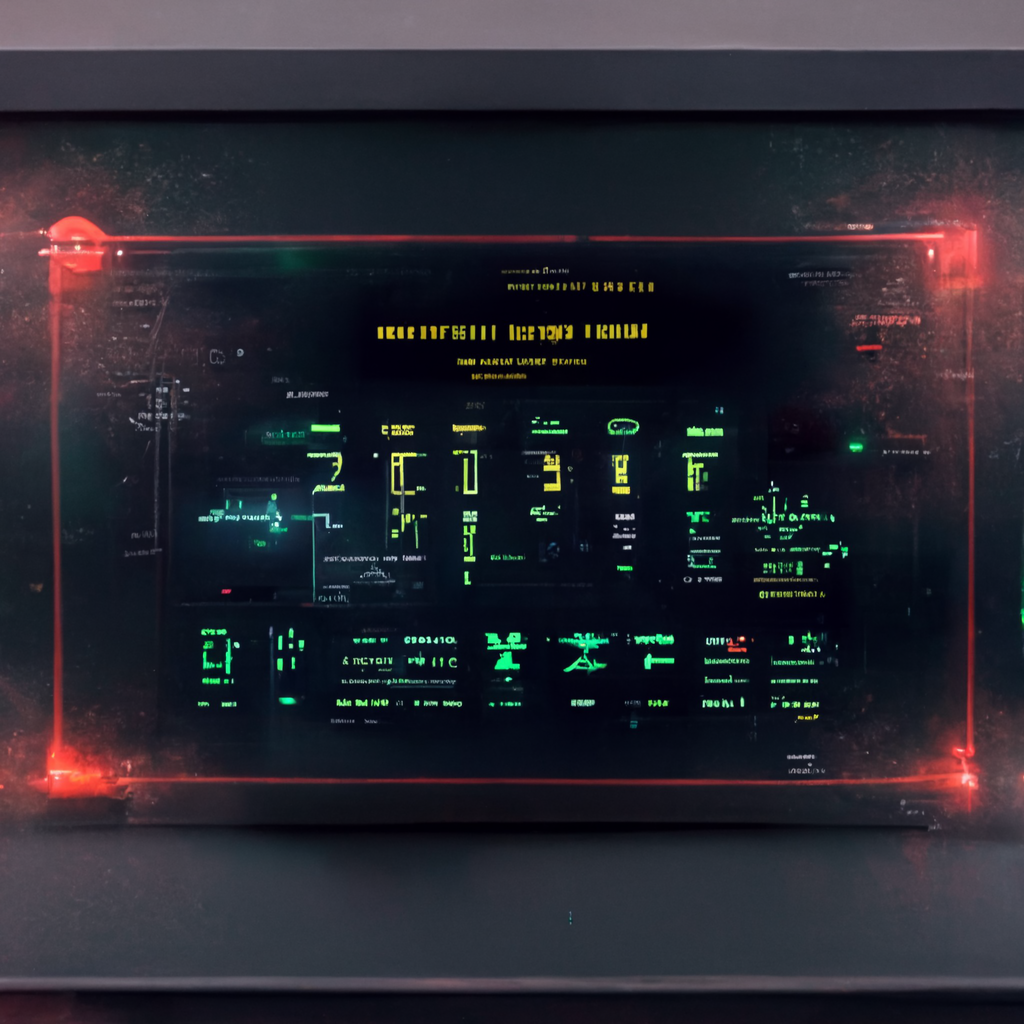 secret military display, futuristic, science fiction, space control